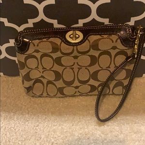 Coach wristlet